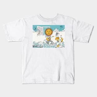 The sun of argentina Kids T-Shirt